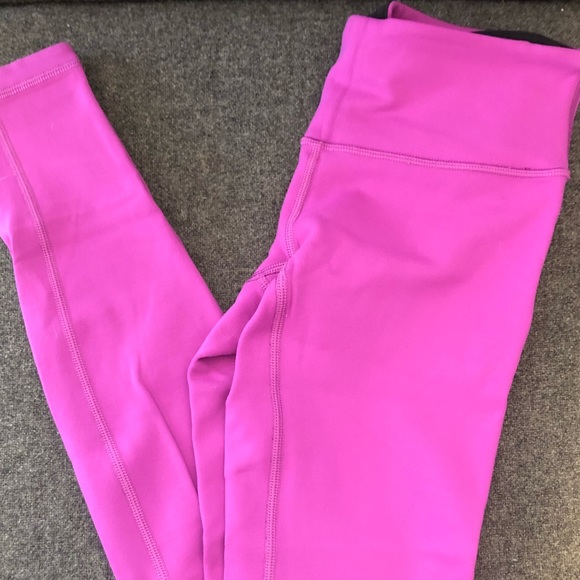 Lululemon full length reversible yoga pants - Picture 2 of 3